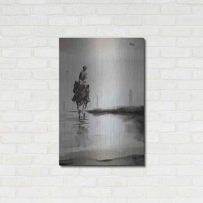 Luxe Metal Art 'Daze' by Oscar Alvarez Pardo, Metal Wall Art,24x36