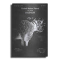 Luxe Metal Art 'Hoodwink Blueprint Patent Chalkboard' Metal Wall Art