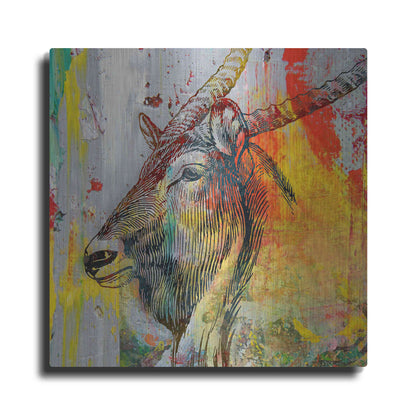 Luxe Metal Art 'Arty Beast 1' by Karen Smith, Metal Wall Art