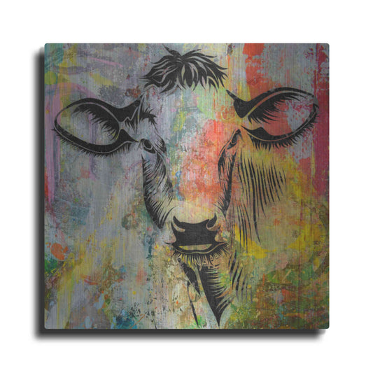 Luxe Metal Art 'Arty Beast 3' by Karen Smith, Metal Wall Art