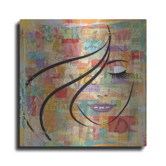 Luxe Metal Art 'Billboard 1' by Karen Smith, Metal Wall Art