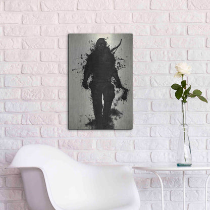 Luxe Metal Art 'Apocalypse Hunter' by Nicklas Gustafsson, Metal Wall Art,16x24