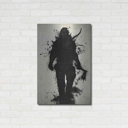 Luxe Metal Art 'Apocalypse Hunter' by Nicklas Gustafsson, Metal Wall Art,24x36