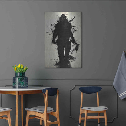 Luxe Metal Art 'Apocalypse Hunter' by Nicklas Gustafsson, Metal Wall Art,24x36