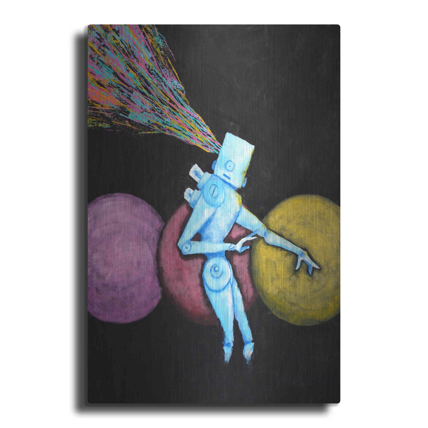 Luxe Metal Art 'Breakout' by Craig Snodgrass, Metal Wall Art