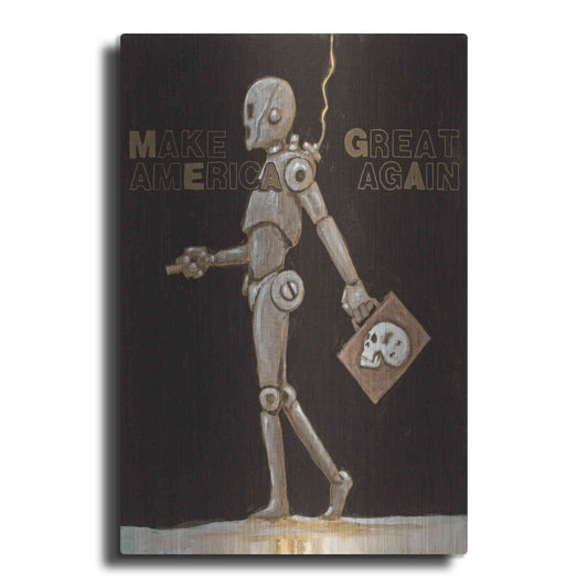 Luxe Metal Art 'Make America Great Again' by Craig Snodgrass, Metal Wall Art