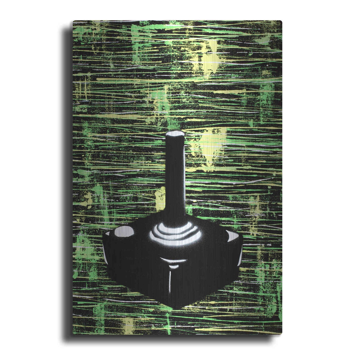 Luxe Metal Art 'Joystick' by Craig Snodgrass, Metal Wall Art