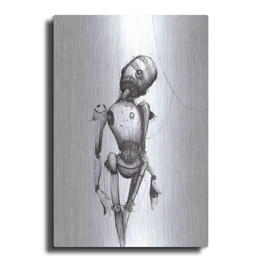 Luxe Metal Art 'Disconnect' by Craig Snodgrass, Metal Wall Art