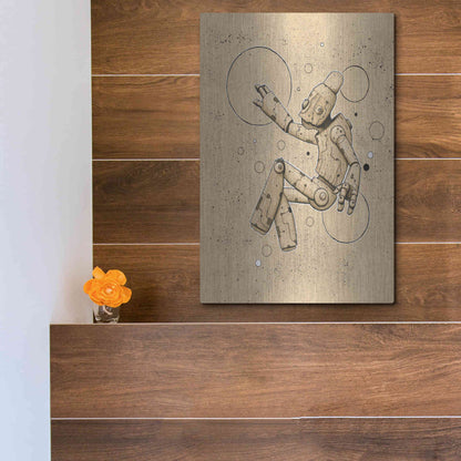 Luxe Metal Art 'Float Bot 1.0' by Craig Snodgrass, Metal Wall Art,12x16