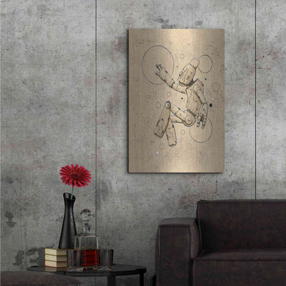 Luxe Metal Art 'Float Bot 1.0' by Craig Snodgrass, Metal Wall Art,24x36