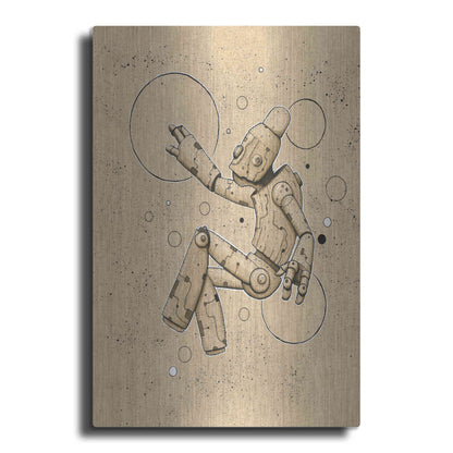 Luxe Metal Art 'Float Bot 1.0' by Craig Snodgrass, Metal Wall Art