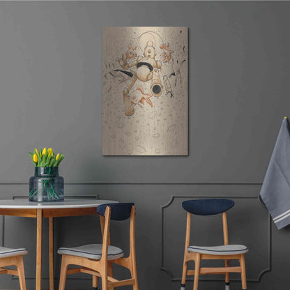 Luxe Metal Art 'Float Bot Fish' by Craig Snodgrass, Metal Wall Art,24x36