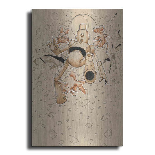 Luxe Metal Art 'Float Bot Fish' by Craig Snodgrass, Metal Wall Art