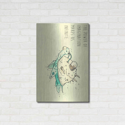 Luxe Metal Art 'Imagination' by Craig Snodgrass, Metal Wall Art,24x36