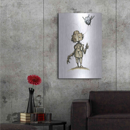 Luxe Metal Art 'Ink Bot 1.0' by Craig Snodgrass, Metal Wall Art,24x36
