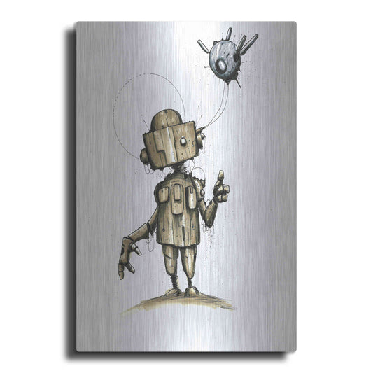 Luxe Metal Art 'Ink Bot 1.0' by Craig Snodgrass, Metal Wall Art