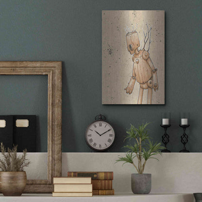 Luxe Metal Art 'Ink Bot Tree' by Craig Snodgrass, Metal Wall Art,12x16
