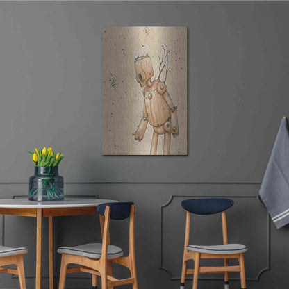 Luxe Metal Art 'Ink Bot Tree' by Craig Snodgrass, Metal Wall Art,24x36