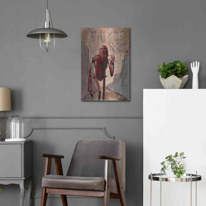 Luxe Metal Art 'It All Falls Apart' by Craig Snodgrass, Metal Wall Art,16x24