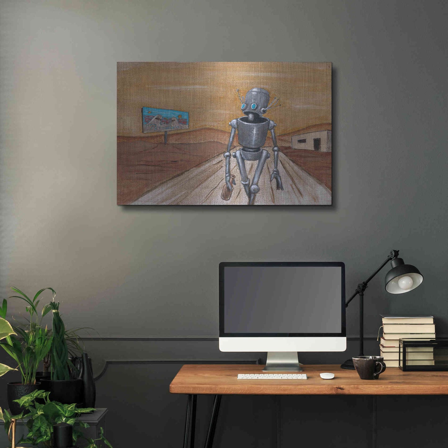 Luxe Metal Art 'Paradisio' by Craig Snodgrass, Metal Wall Art,36x24