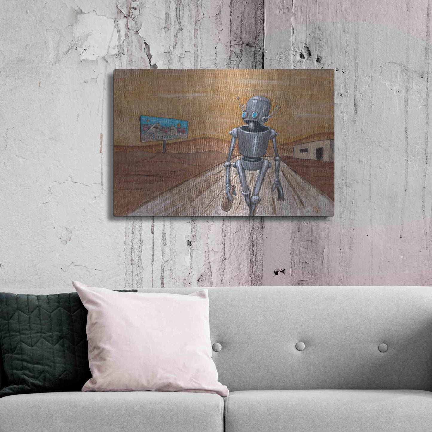 Luxe Metal Art 'Paradisio' by Craig Snodgrass, Metal Wall Art,36x24