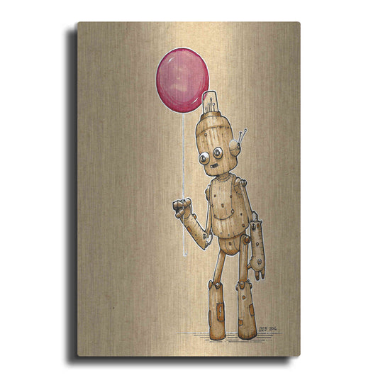 Luxe Metal Art 'Ink Bot Balloon' by Craig Snodgrass, Metal Wall Art