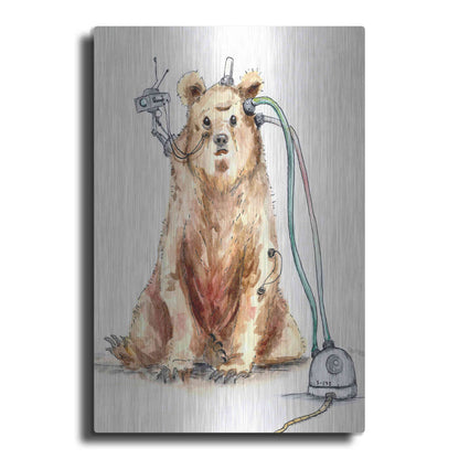 Luxe Metal Art 'Ruxpin' by Craig Snodgrass, Metal Wall Art