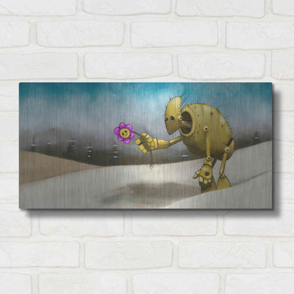 Luxe Metal Art 'Them Days Are Gone' by Craig Snodgrass, Metal Wall Art,24x12