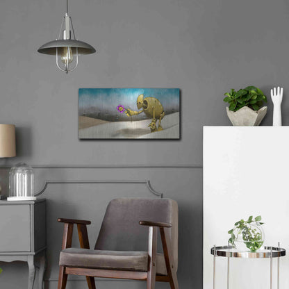 Luxe Metal Art 'Them Days Are Gone' by Craig Snodgrass, Metal Wall Art,24x12