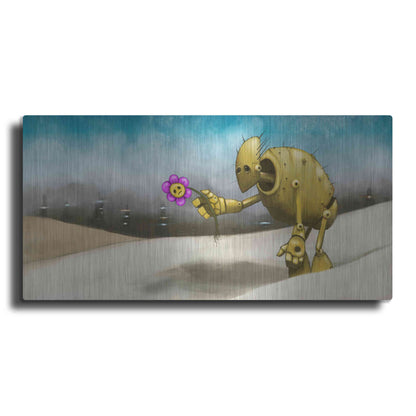 Luxe Metal Art 'Them Days Are Gone' by Craig Snodgrass, Metal Wall Art,2:1 L