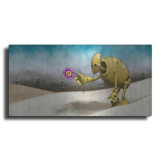 Luxe Metal Art 'Them Days Are Gone' by Craig Snodgrass, Metal Wall Art,2:1 L