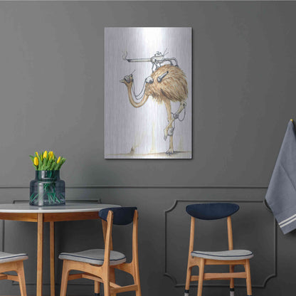 Luxe Metal Art 'War Emu' by Craig Snodgrass, Metal Wall Art,24x36