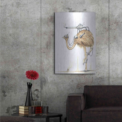 Luxe Metal Art 'War Emu' by Craig Snodgrass, Metal Wall Art,24x36