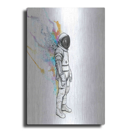 Luxe Metal Art 'Astronaut Heat' by Craig Snodgrass, Metal Wall Art