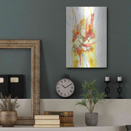 Luxe Metal Art 'Nimbus Bot' by Craig Snodgrass, Metal Wall Art,12x16