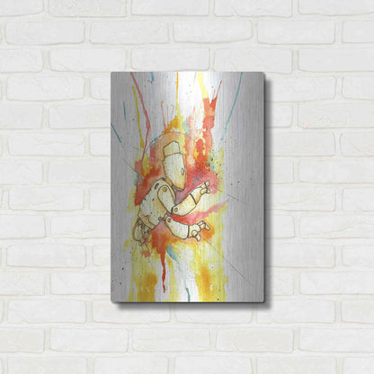 Luxe Metal Art 'Nimbus Bot' by Craig Snodgrass, Metal Wall Art,16x24