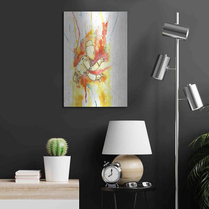 Luxe Metal Art 'Nimbus Bot' by Craig Snodgrass, Metal Wall Art,16x24