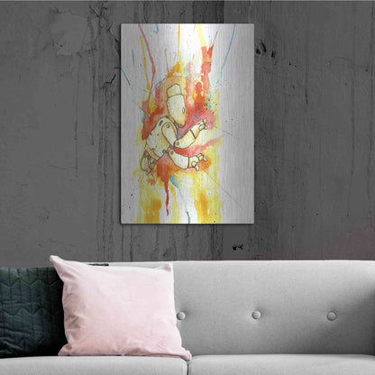 Luxe Metal Art 'Nimbus Bot' by Craig Snodgrass, Metal Wall Art,24x36