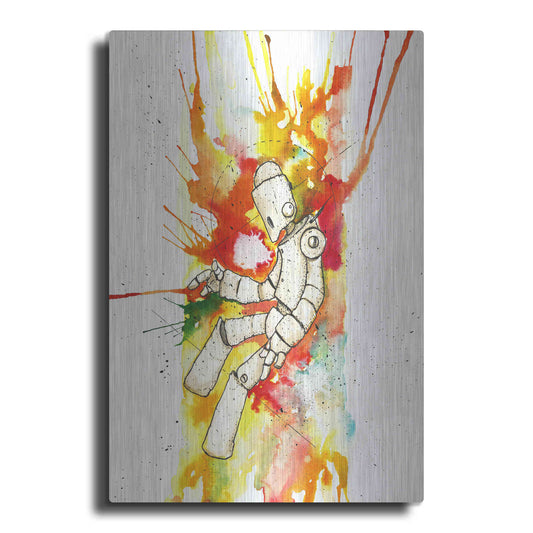 Luxe Metal Art 'Nebula Bot' by Craig Snodgrass, Metal Wall Art