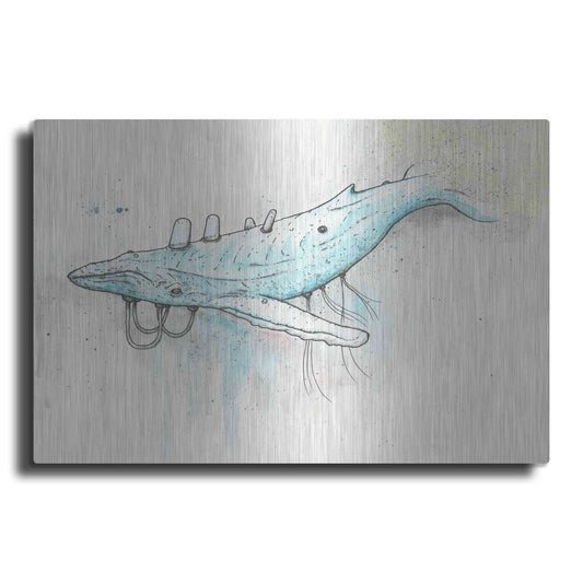Luxe Metal Art 'Whale' by Craig Snodgrass, Metal Wall Art