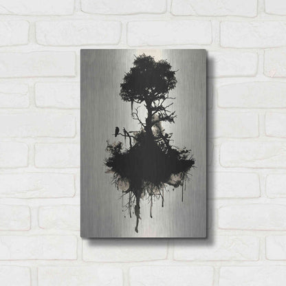Luxe Metal Art 'Last Tree Standing' by Nicklas Gustafsson, Metal Wall Art,12x16