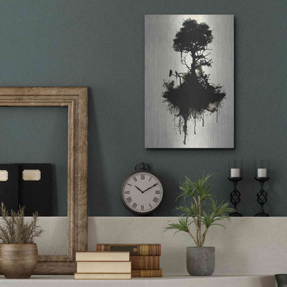 Luxe Metal Art 'Last Tree Standing' by Nicklas Gustafsson, Metal Wall Art,12x16