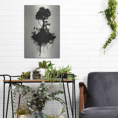 Luxe Metal Art 'Last Tree Standing' by Nicklas Gustafsson, Metal Wall Art,12x16