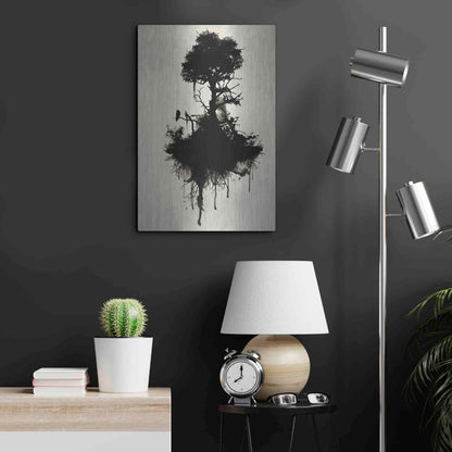 Luxe Metal Art 'Last Tree Standing' by Nicklas Gustafsson, Metal Wall Art,16x24