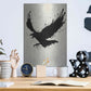 Luxe Metal Art 'Raven' by Nicklas Gustafsson, Metal Wall Art,12x16