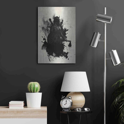 Luxe Metal Art 'Viking' by Nicklas Gustafsson, Metal Wall Art,16x24