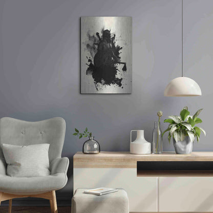 Luxe Metal Art 'Viking' by Nicklas Gustafsson, Metal Wall Art,16x24