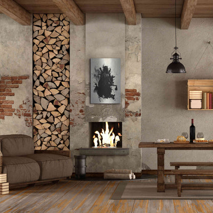 Luxe Metal Art 'Viking' by Nicklas Gustafsson, Metal Wall Art,24x36