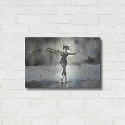 Luxe Metal Art 'Practice' by Oscar Alvarez Pardo, Metal Wall Art,24x16