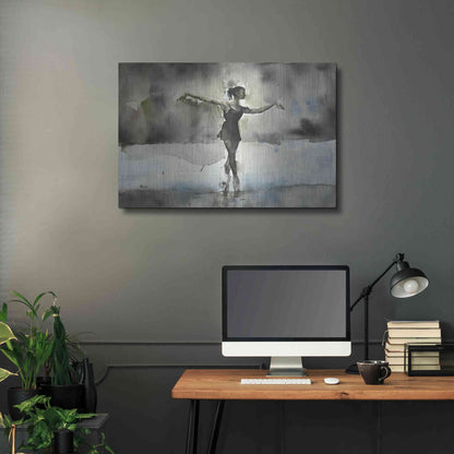 Luxe Metal Art 'Practice' by Oscar Alvarez Pardo, Metal Wall Art,36x24